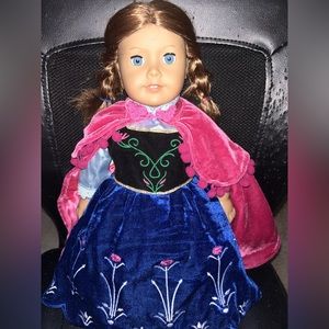 Custom Frozen Anna American Girl Doll